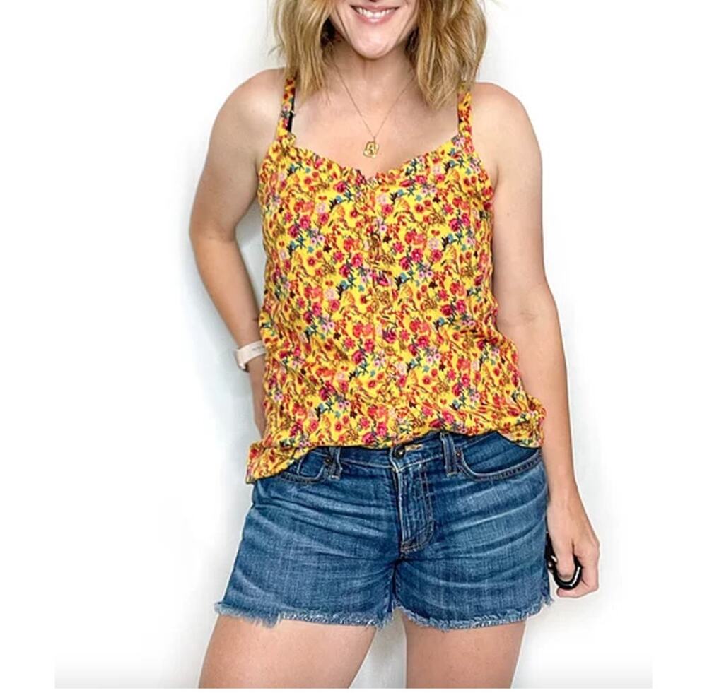 Yellow Floral Cami